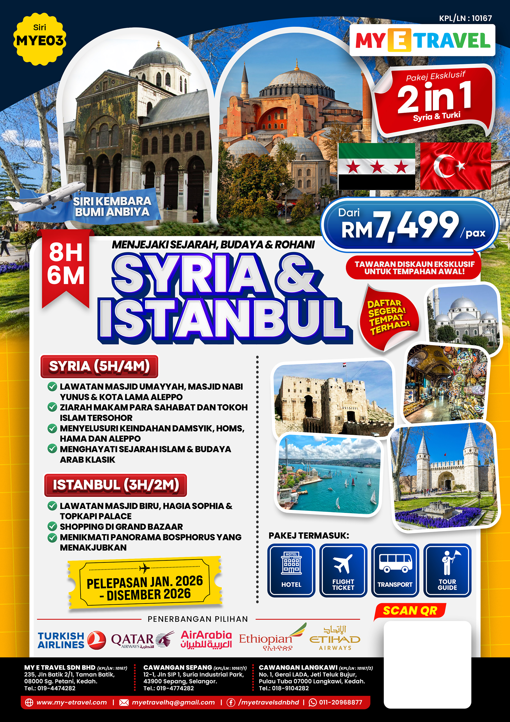MY03 Flyers Ziarah Syria ISTANBUL