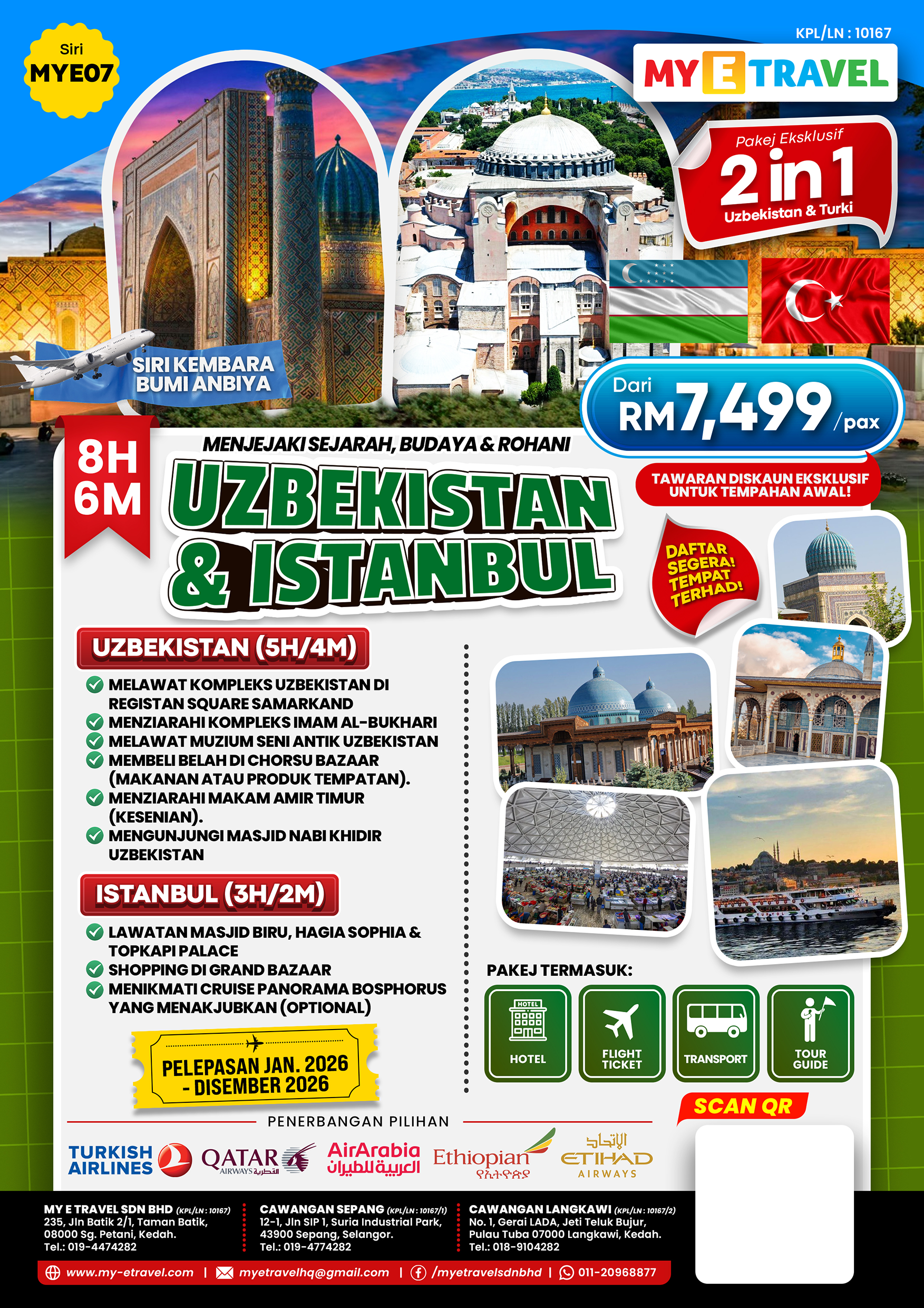 MY07 Flyers Ziarah UZBEK ISTANBUL